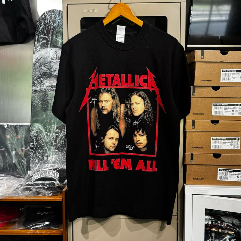Jual METALLICA - KILL EM ALL TSHIRT BLACK | Shopee Indonesia
