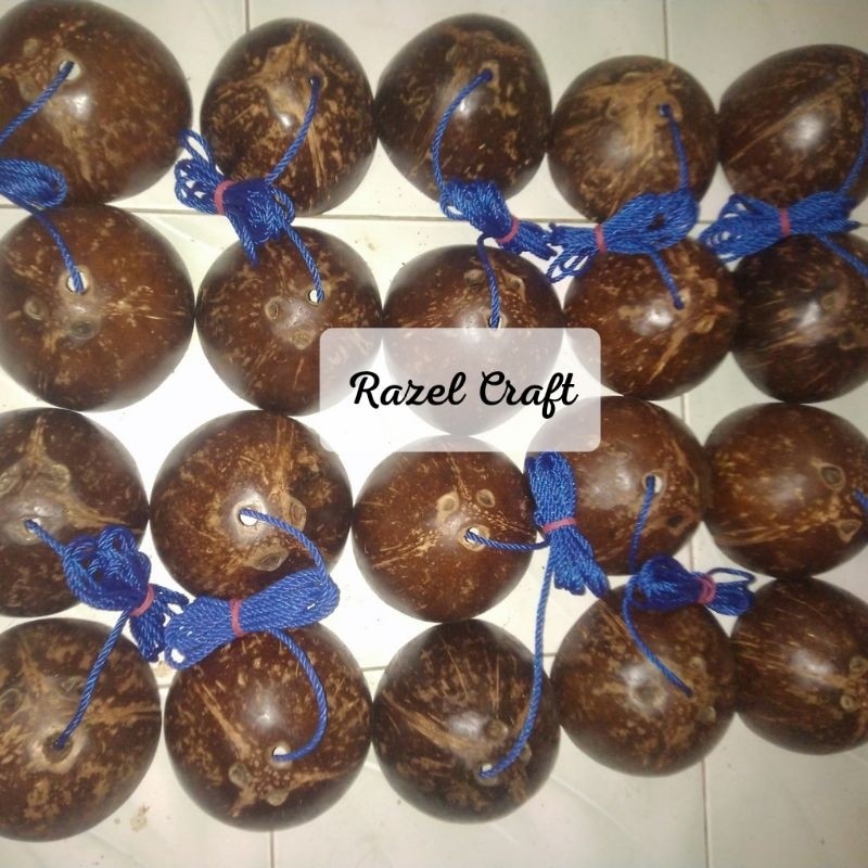Jual Egrang Batok Kelapa, Enggrang batok kelapa, engrang tempurung ...