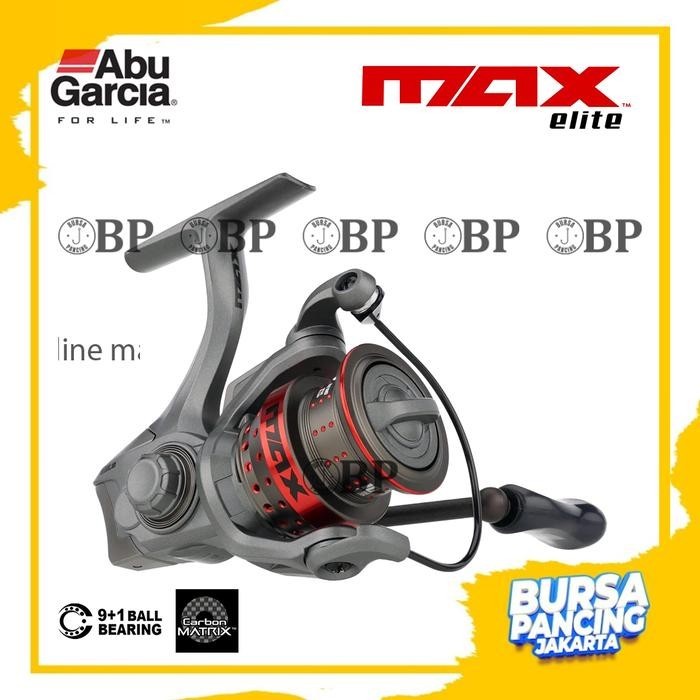 Jual ABU GARCIA Reel Pancing Spinning MAX ELITE 2500H - 4000H 9+1Ball ...