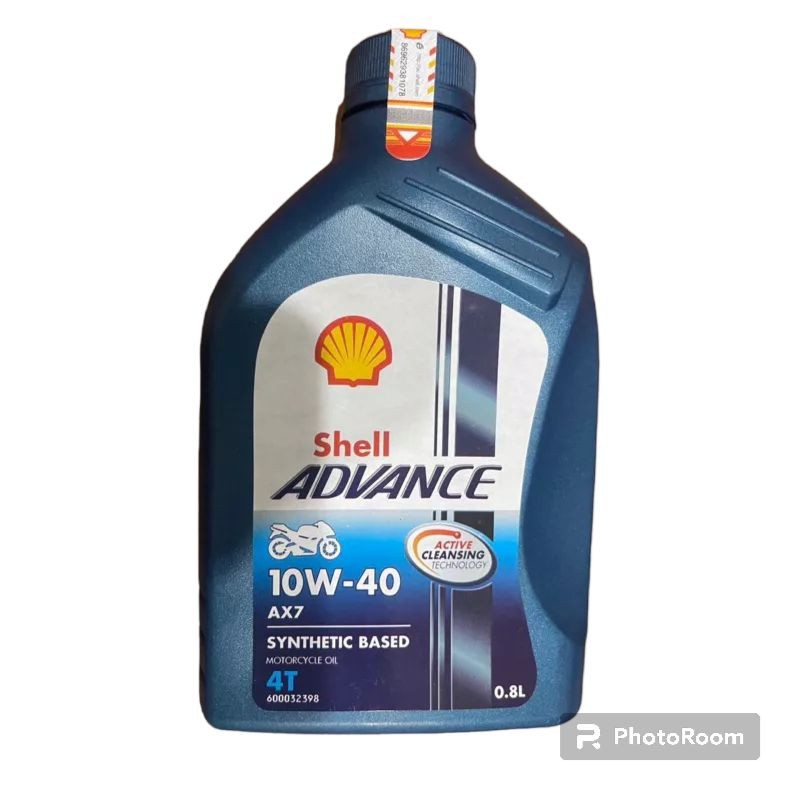 Jual Oli Shell Advance AX7 4T Manual SAE 10W-40 800ml Originalco ...