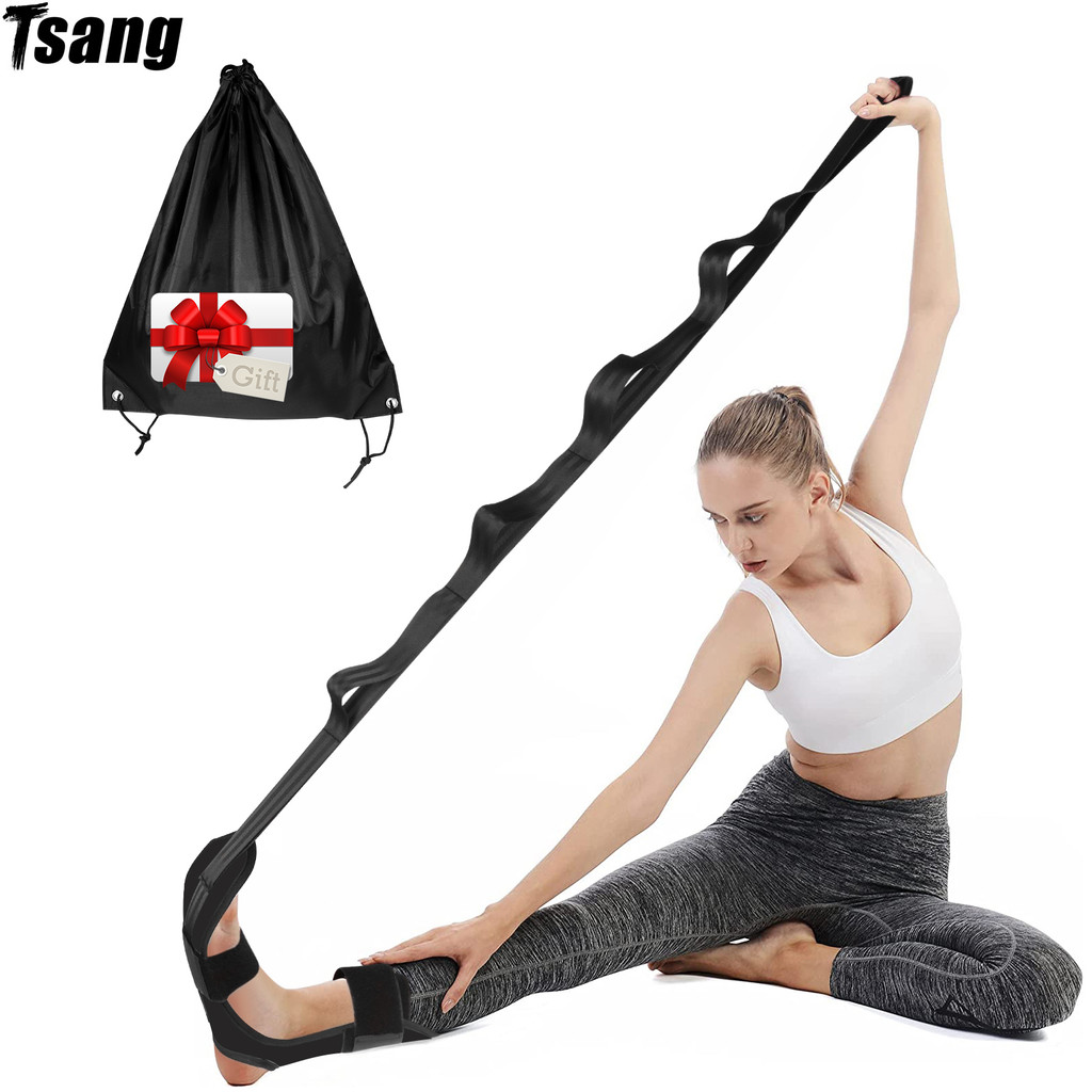 Yoga Stretching Strap,ankle Ligament Stretcher Belt With Loops