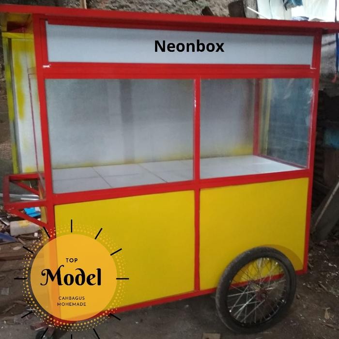 Jual Gerobak full besi , untuk gorengan, roti bakar dll | Shopee Indonesia
