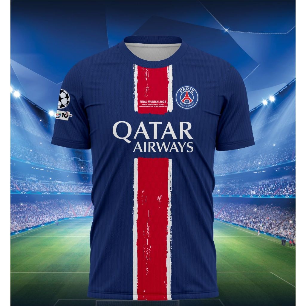 Coffret Officiel PSG Finale De Munich 31 Mai 2025 - Taille S - Neuf Avec étiquettes - Marque Nike