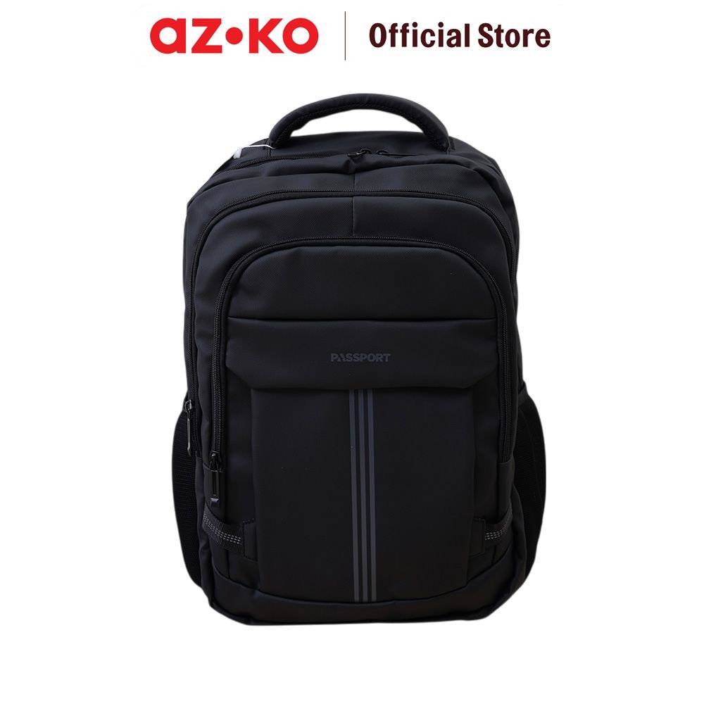 Jual AZKO Passport Luxor Tas Ransel - Hitam Adult Backpack Tas Punggung ...