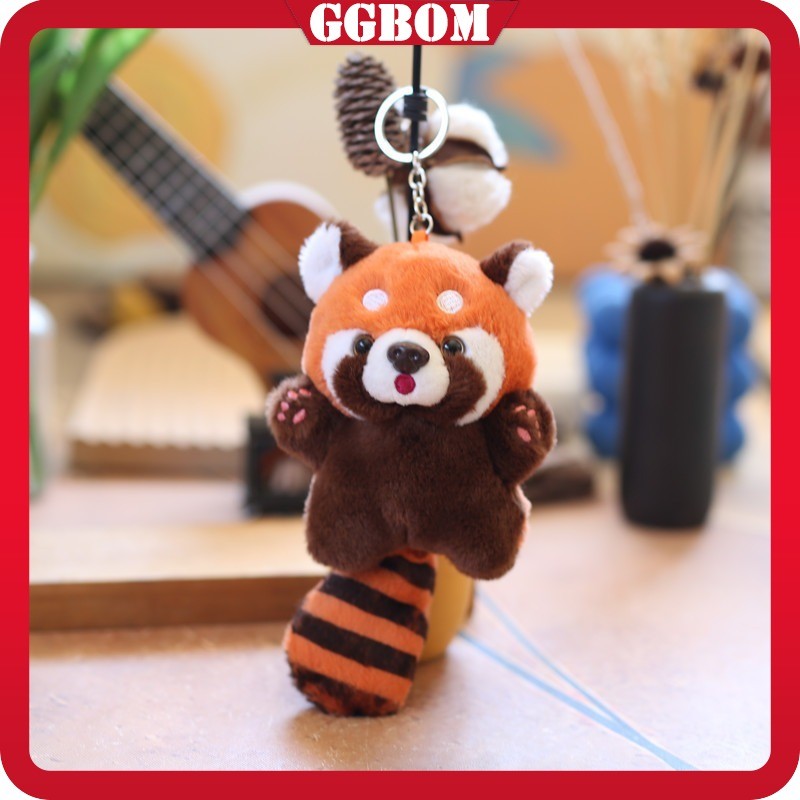 Jual Gantungan Kunci Rakun Mewah Kecil Lucu Ornamen Tas Gantungan Kunci ...