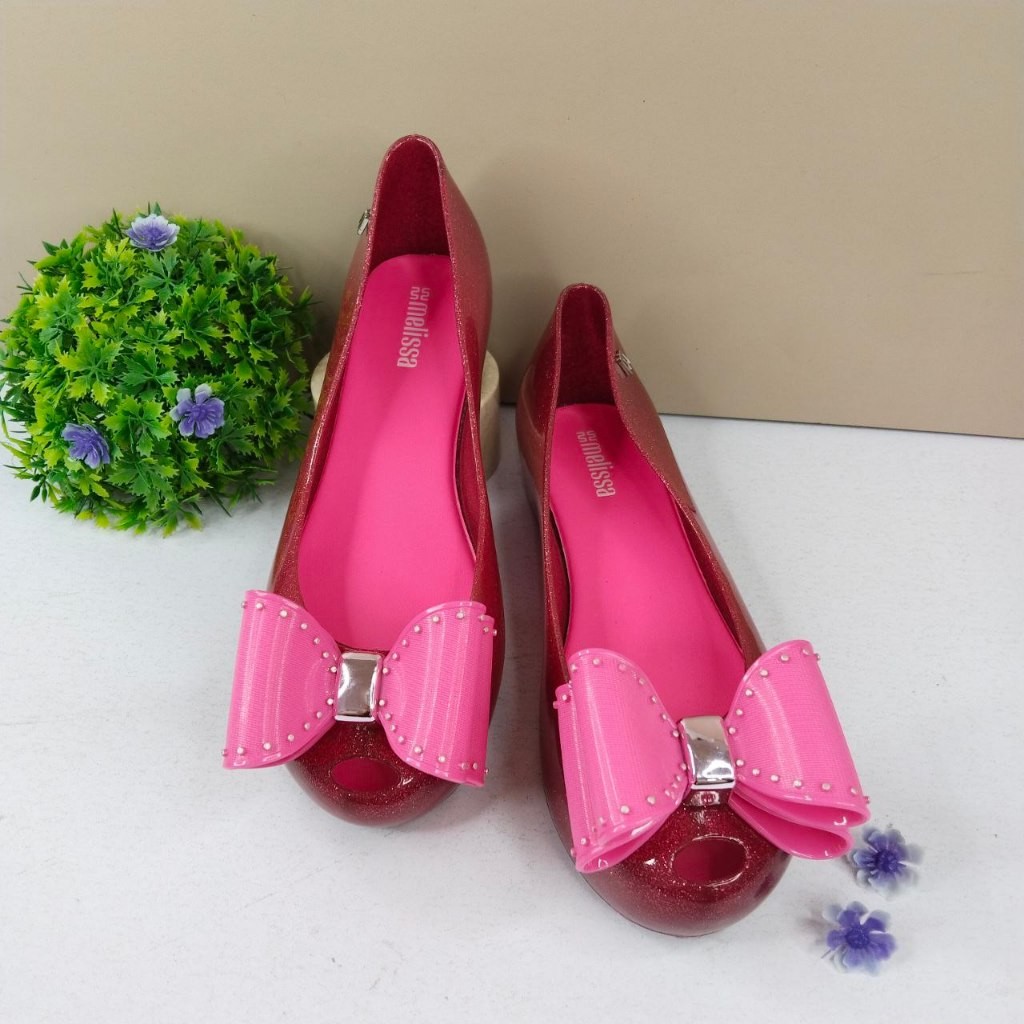 Jual Sepatu Flat Shoes Melissa Ultragirl Classic Bow 33897