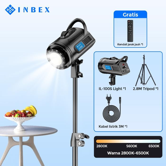 Jual INBEX IL-100S Foto Lighting Studio Softbox Lampu Fotografi ...