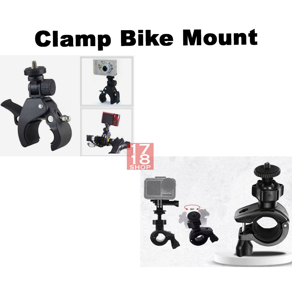 Jual Handlebar Mount Holder Bicycle Action Camera For Gopro Multi ...