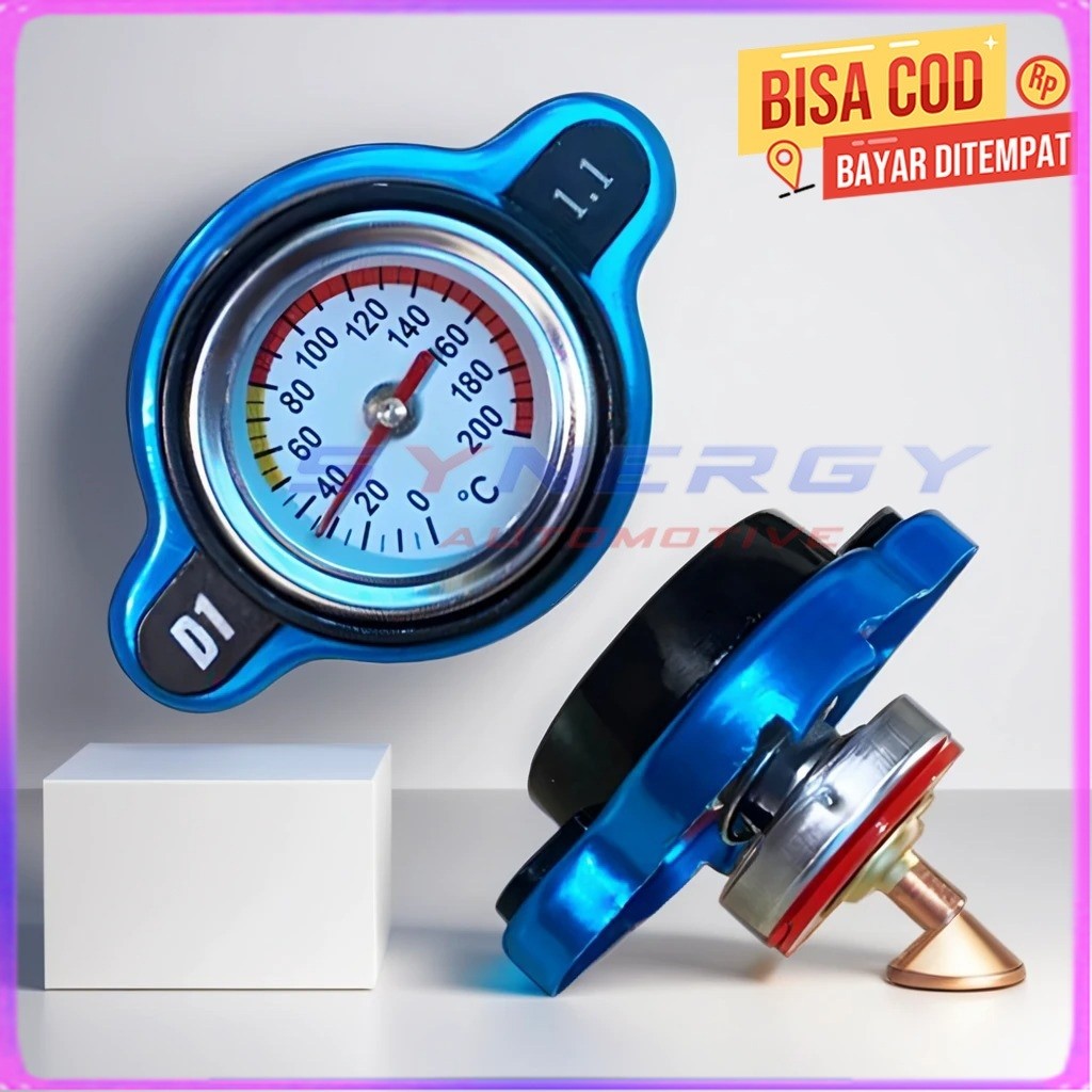 Jual D1 1.1 Tutup Radiator Temperatur Indikator Suhu Universal Motor ...