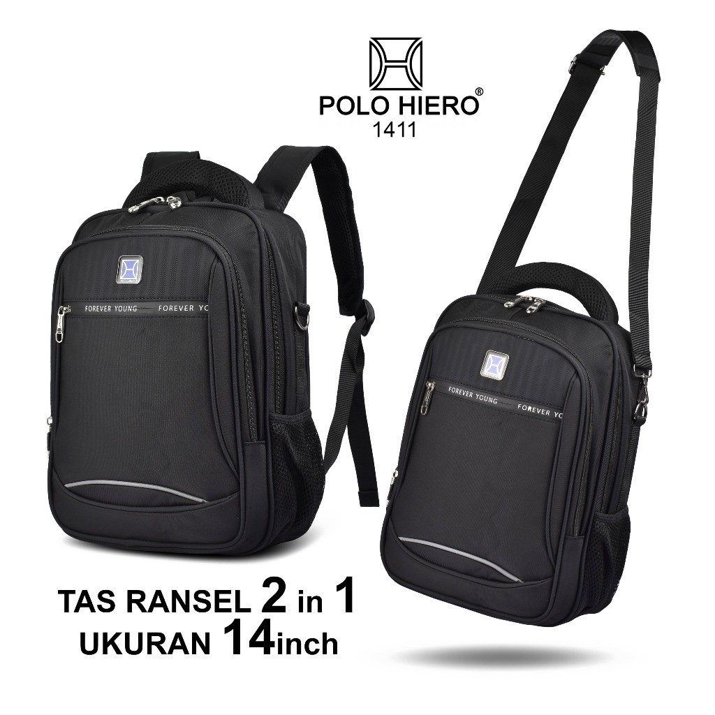 Jual Polo Hiero Tas Ransel Polo Hiero 1411 Tas Ransel Selempang 2 In 1 ...