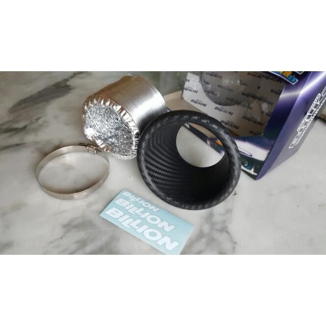 Jual Air Billion Carbon Bulet dilengkapi dengan selang billion berwarna ...