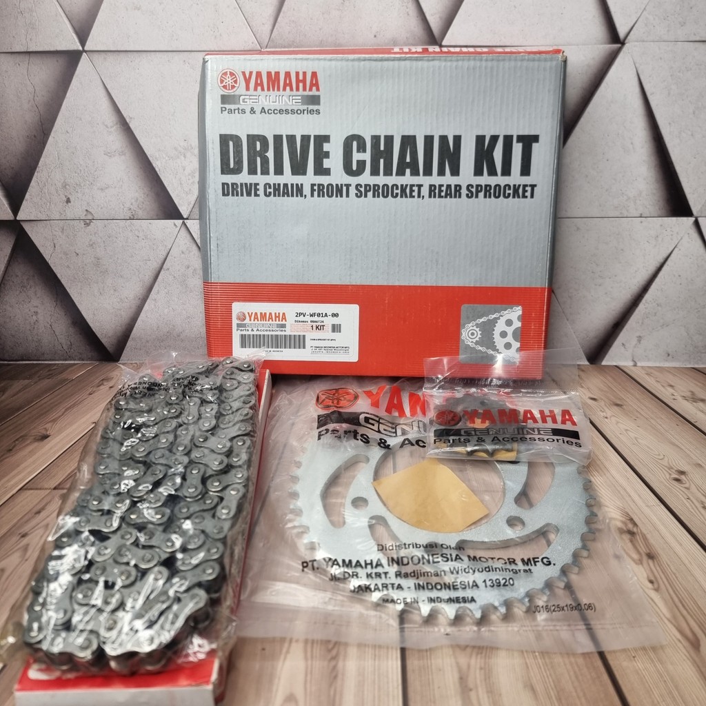 Jual Gear Set Gir Paket Rantai Roda Kit Yamaha Jupiter MX King MX 150 ...