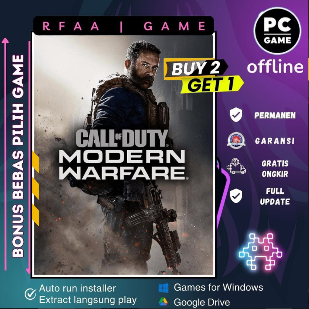 Jual CALL OF DUTY MODERN WARFARE | GAME PC - LAPTOP - GAME OFFLINE ...