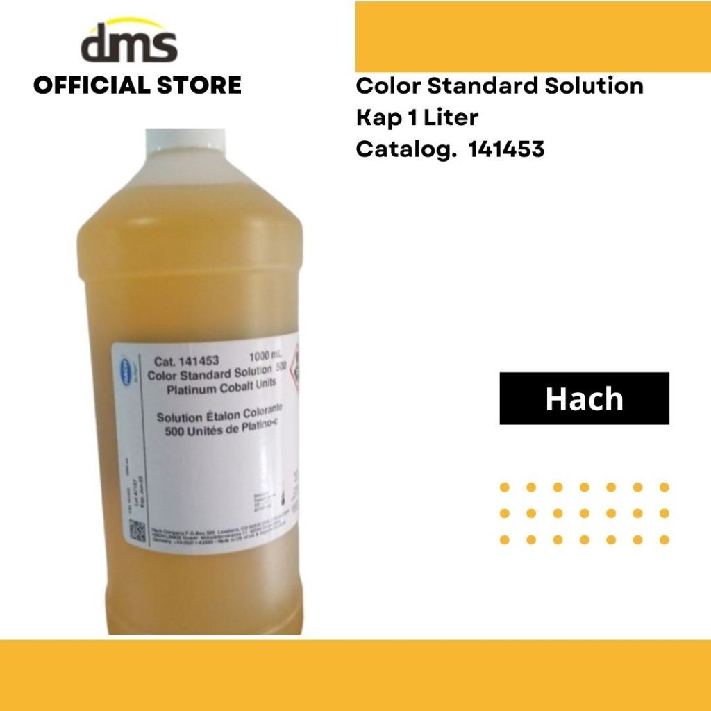 Jual Color Standard Solution kap 1 Liter Hach | Shopee Indonesia