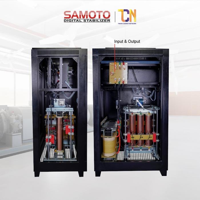 Jual Stabilizer Digital 200KVA 3 Phase SAMOTO Stavolt 200.000VA ...