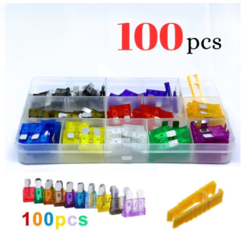 5A 7.5A 10A 15A 20A 25A 30A APS ATT Slim Low Profile Mini Blade Style Fuse LOT e