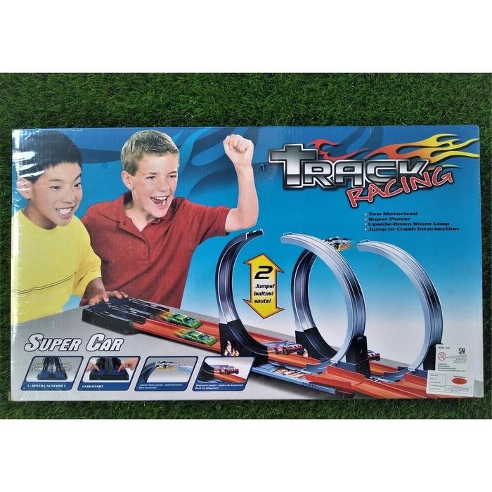 Jual Mainan Track Racing Mobil Hotwheels 2 Jalur - 2 Jalur | Shopee ...