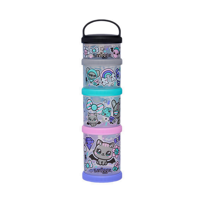 Jual Smiggle Trailblazer Snack & Stack Containers - IGL457049BLM ...