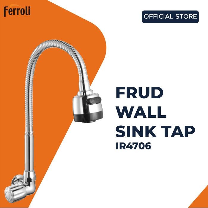 Jual Ferroli Frap | Frud Wall Sink Tap IR4706 Keran Dapur Fleksibel ...