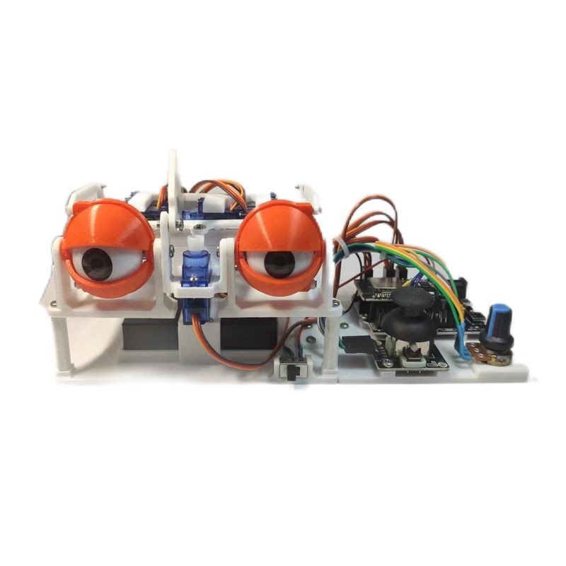 Jual SG90 Joystic Control Assembled Bionic Robot Eye For Arduino Robot ...