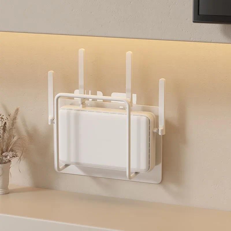 Jual Wall Mount Router Stand Rack with Cable Management Design for ...