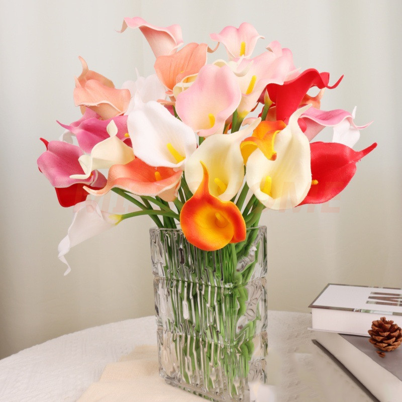 Jual Bunga Calla Lily PU Satuan/Calla Lily Artificial Latex/Bunga Hias ...