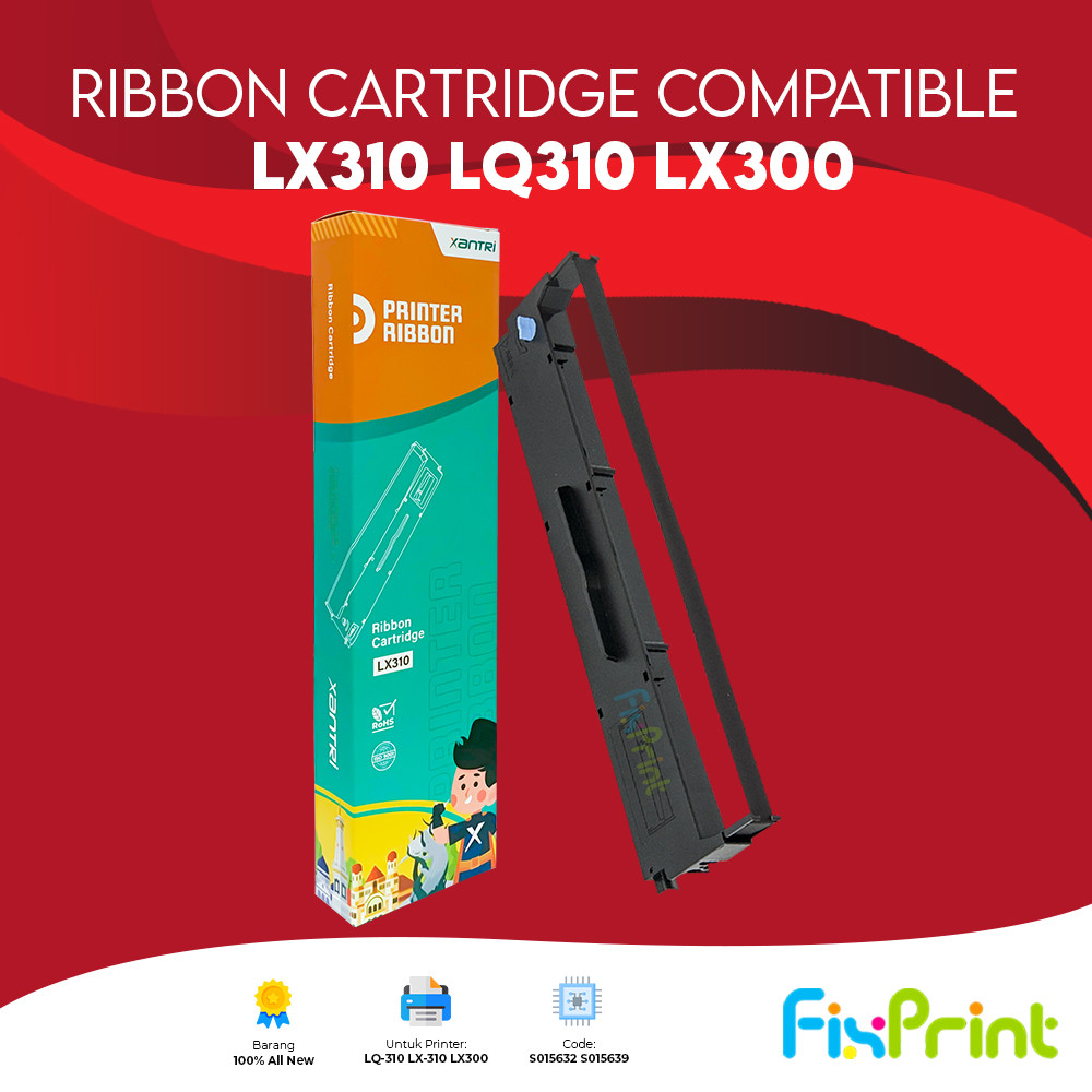 Jual Ribbon Compatible LX300 LX300+ LX400 LX800 LX810 LX850 S0154264 ...