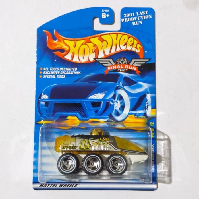 Jual Hot Wheels HW Radar Ranger Chrome 2001 Final Run Last Production ...