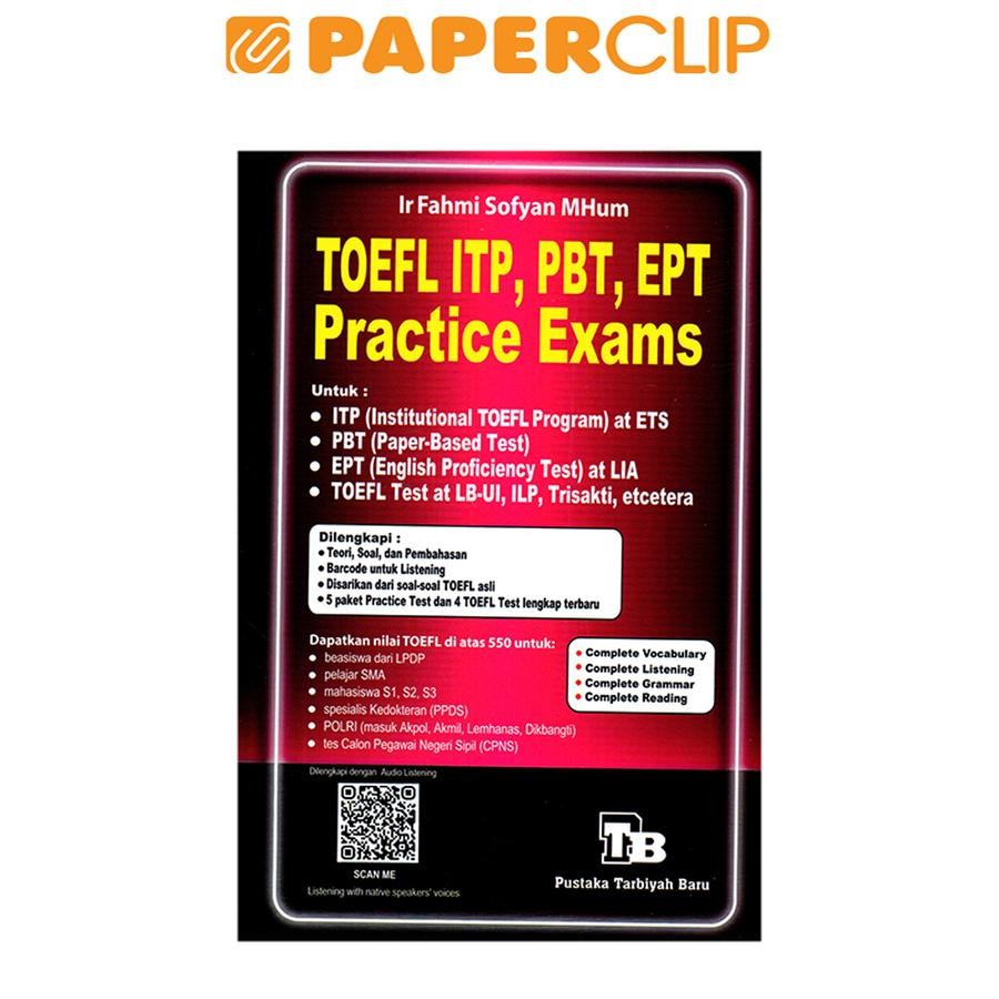 Jual TOEFL ITP,PBT,EPT PRACTICE EXAMS | Shopee Indonesia