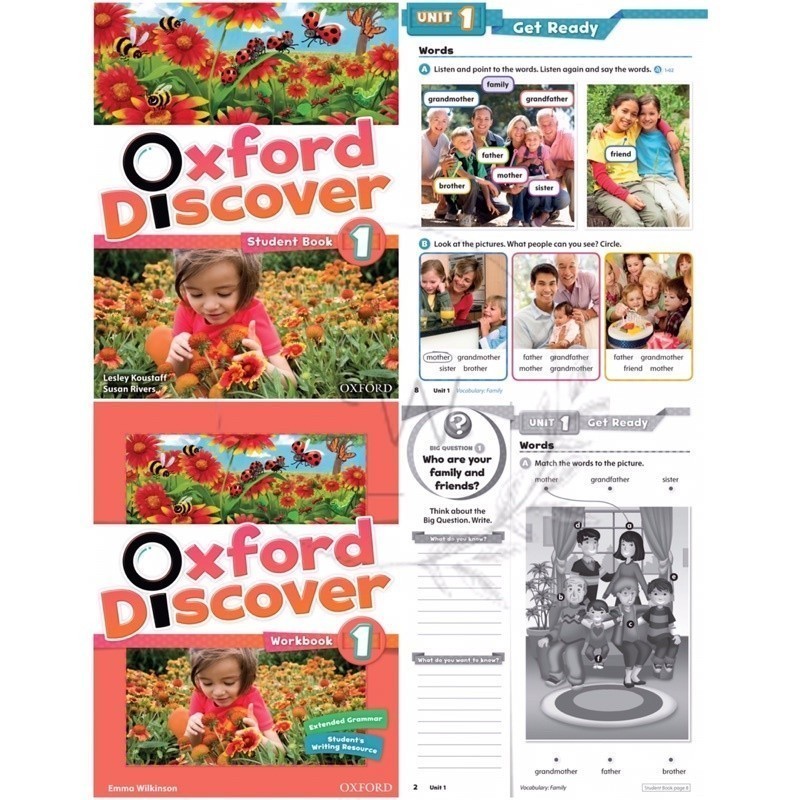 Jual Buku (FISIK) Oxford Discover Foundation 1 2 3 4 5 6 Student Book ...