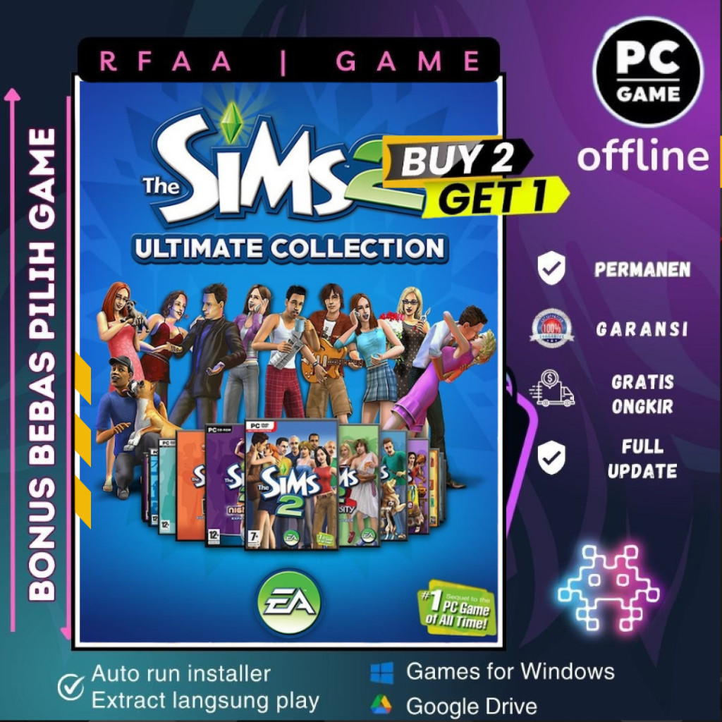 Jual THE SIMS 2 ULTIMATE COLLECTION | GAME PC - LAPTOP - DL | Shopee ...
