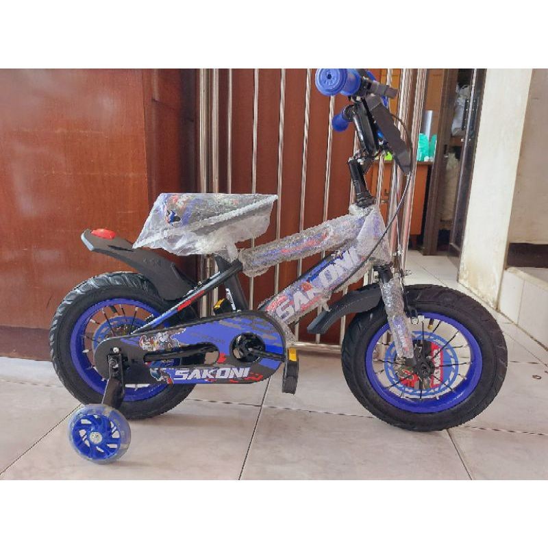Jual SEPEDA BMX 12 SAKONI MEGATRON FRAME TEBAL + RODA SAMPING LAMPU ...