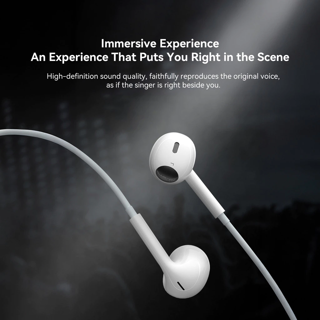 KiiP Headset Handsfree 3.5mm Wired Headset Kabel Anti Delay Earphone HD Call