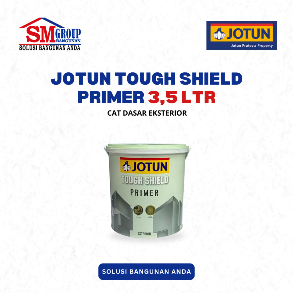 Jual Cat Dasar JOTUN TOUGH SHIELD Primer 3,5 Ltr | Cat Dasar Tembok ...