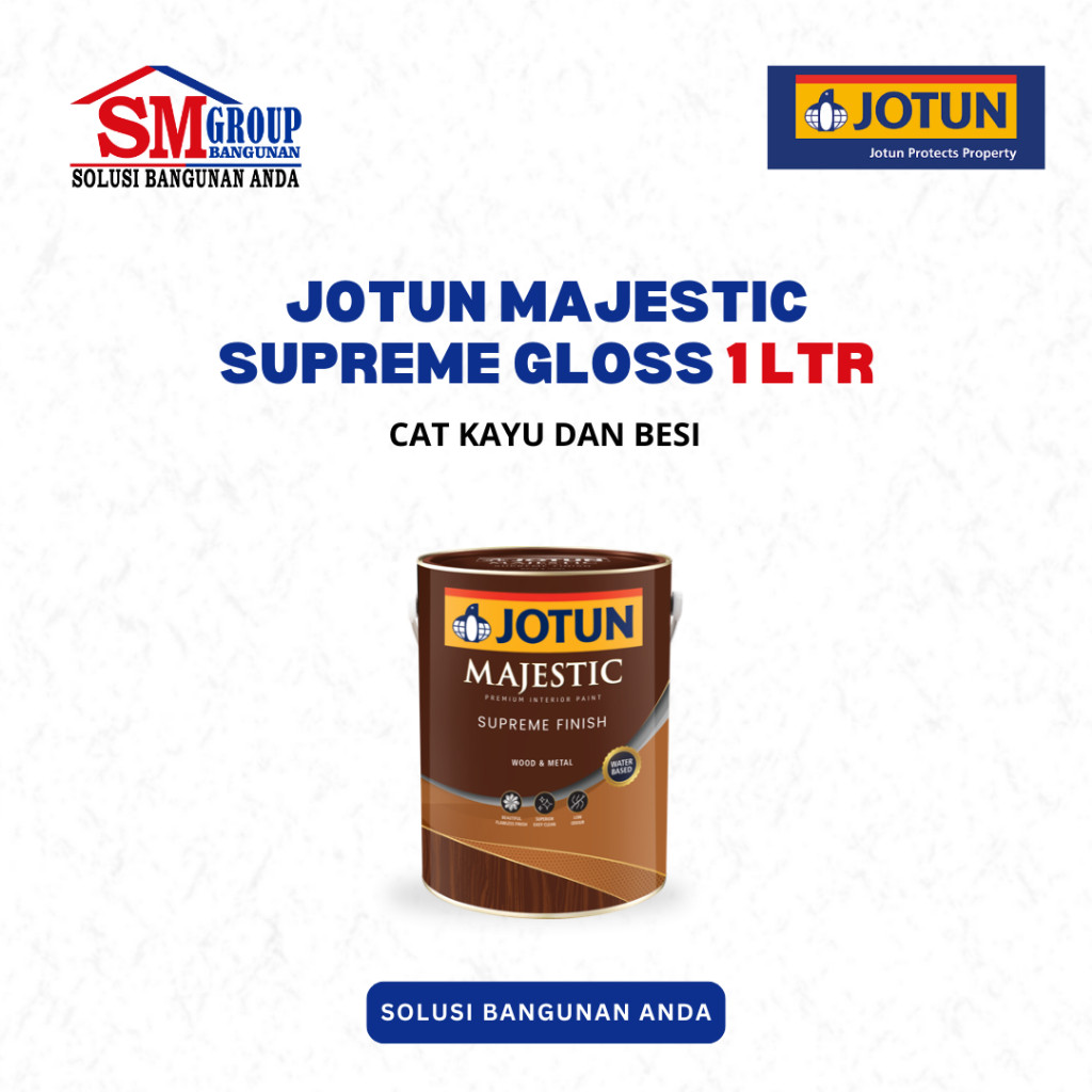 Jual Cat Kayu dan Besi Jotun Majestic Supreme Finish Gloss Ukuran 1 ...