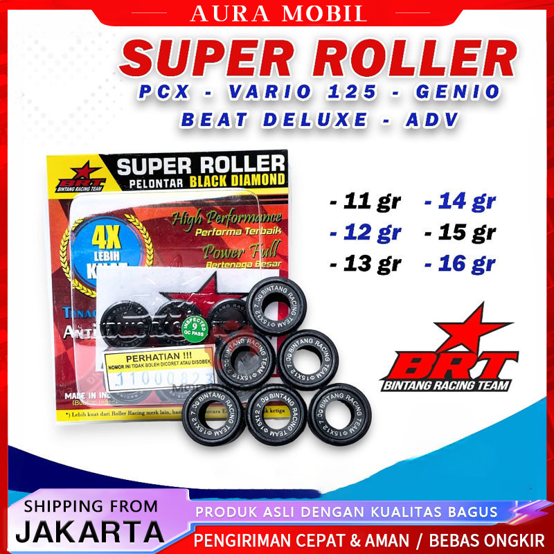 Jual BRT - PCX -VARIO 125 - Roller BRT Racing Honda Genio - Beat Deluxe ...