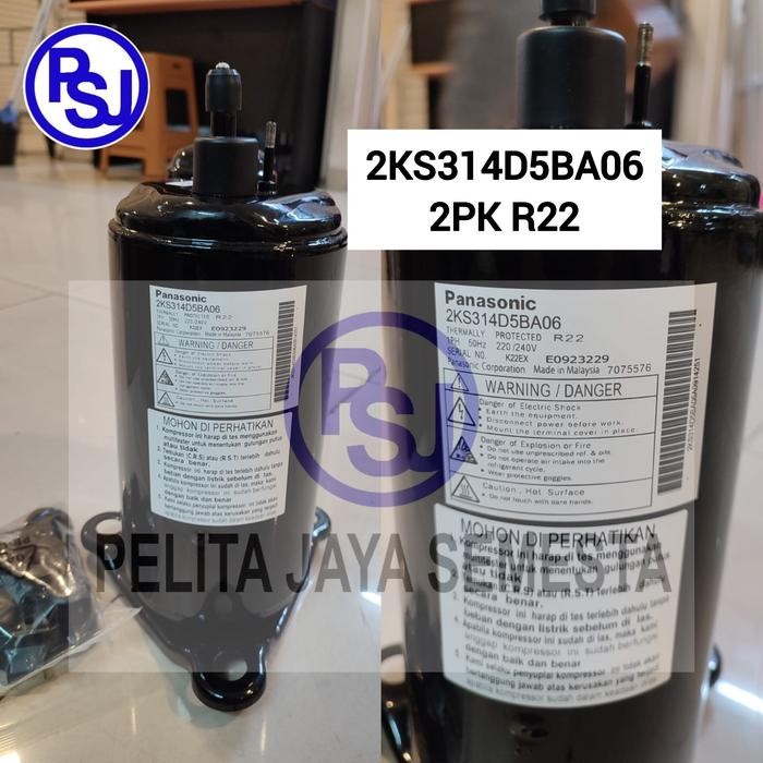 Jual Kompresor AC Panasonic 2KS314D5BA06 / Compressor Panasonic 2KS314D ...