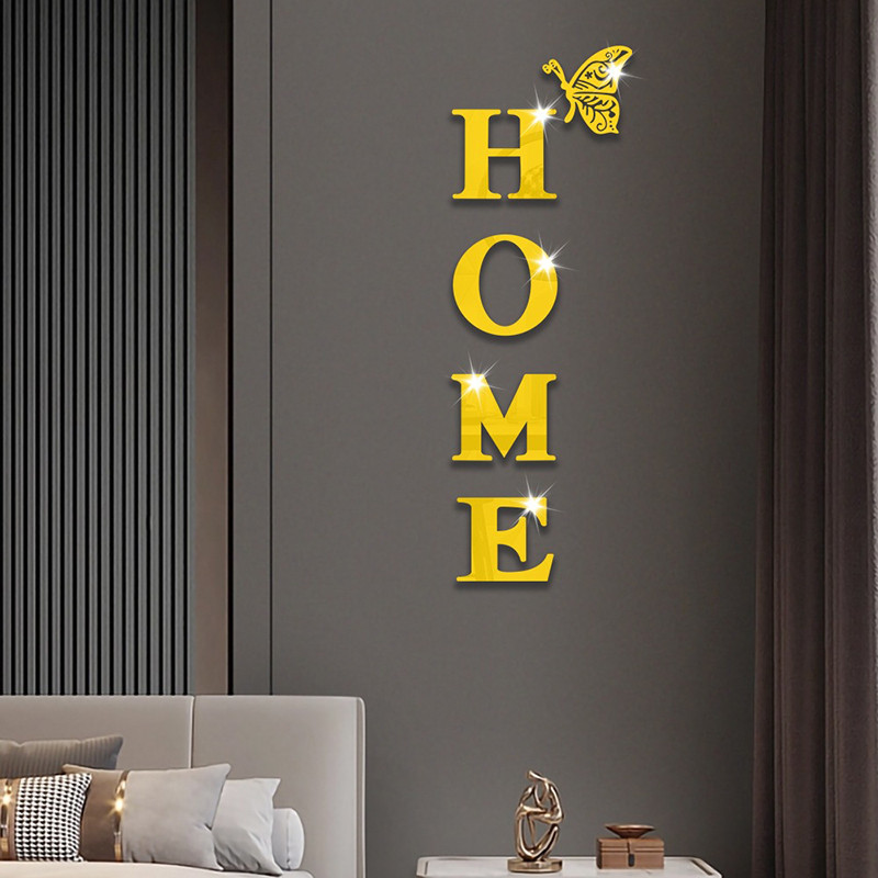 Hiasan Dinding Tempel Timbul 3D Dekorasi Rumah Dekorasi Welcome To Our Home The Sweet HOME