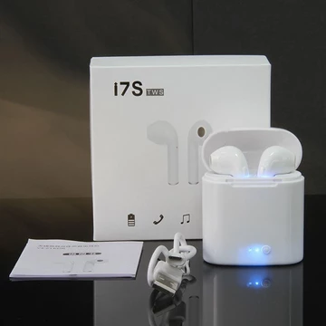 True Wireless Stereo Tws I7S Bluetooth Headset Earphone Suara Paten Flada Official