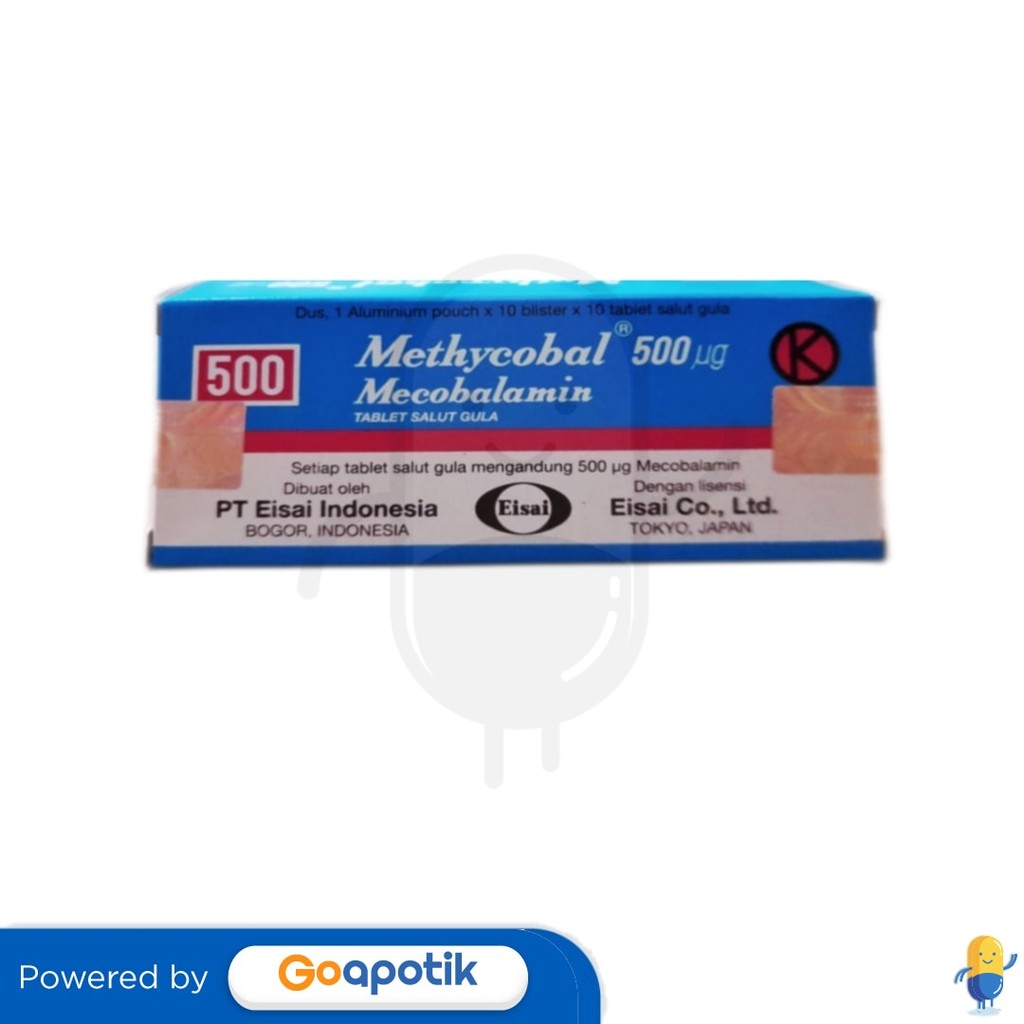 Jual Methycobal 500 Mcg Box 100 Tablet | Shopee Indonesia