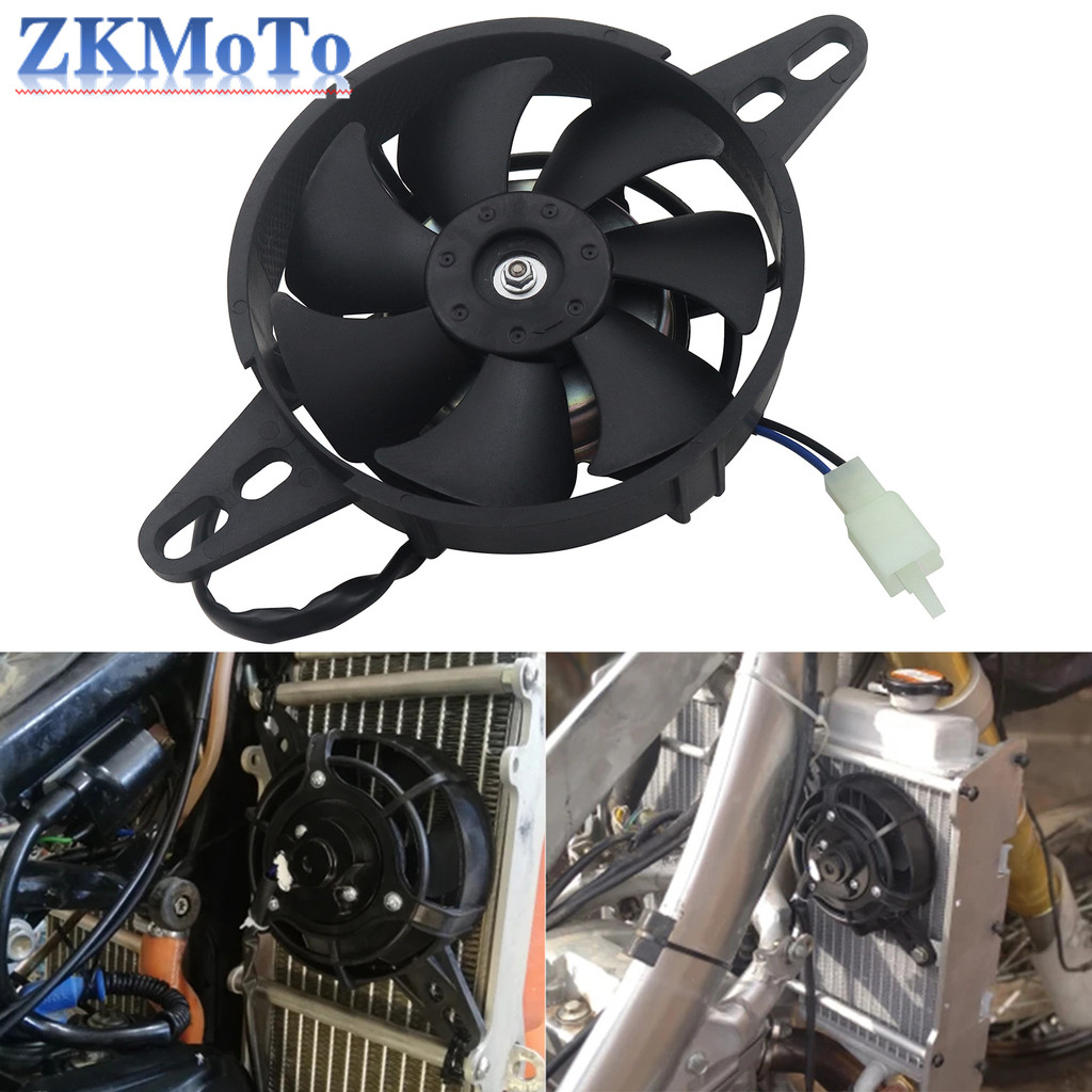 Dirt Bike Cooling Fan Kit KTM Honda Yamaha Suzuki Kawasaki