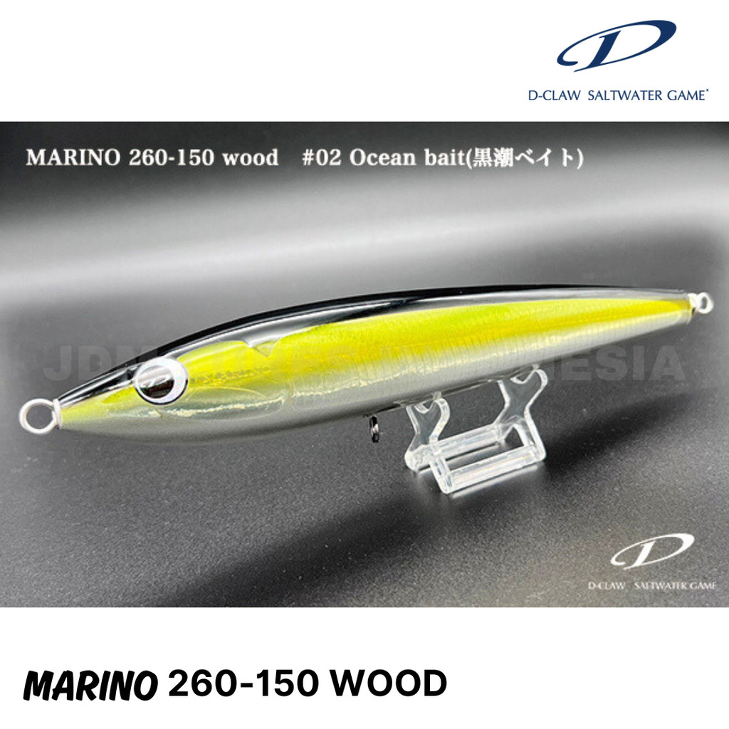 Jual D-Claw MARINO 260-150 Wood Floating Stickbait 150g 260mm