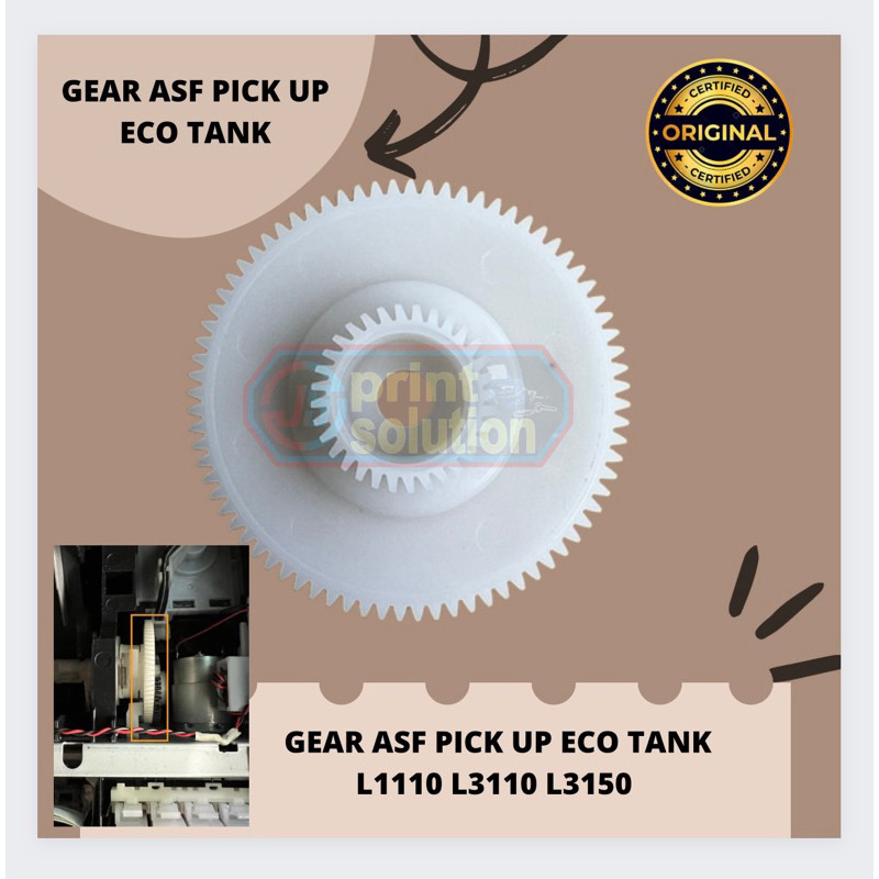 Jual Gear Asf Roller Printer L1110 L3110 L3150 L 5190 L4150 L6160 New ...