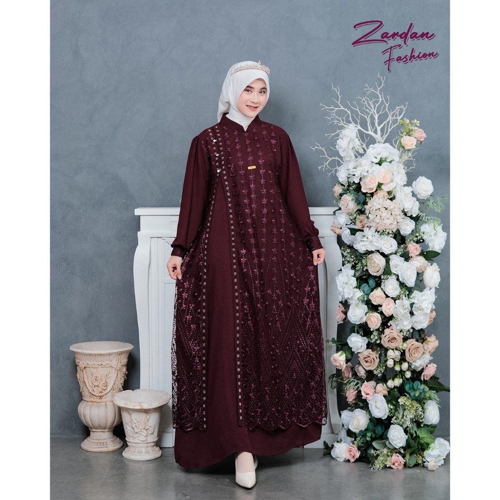 Jual PARXETSHOP Aqsa Gamis Perempuan Terbaru/Jamoel Fashion Gamis Pesta ...
