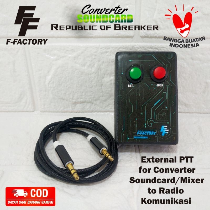 Jual Converter Soundcard / Mixer / Micom Radio Komunikasi Rig Icom IC ...