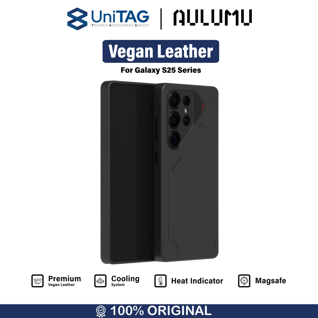 Jual AULUMU Vegan Leather Case for Samsung Galaxy S25 Ultra MagSafe ...
