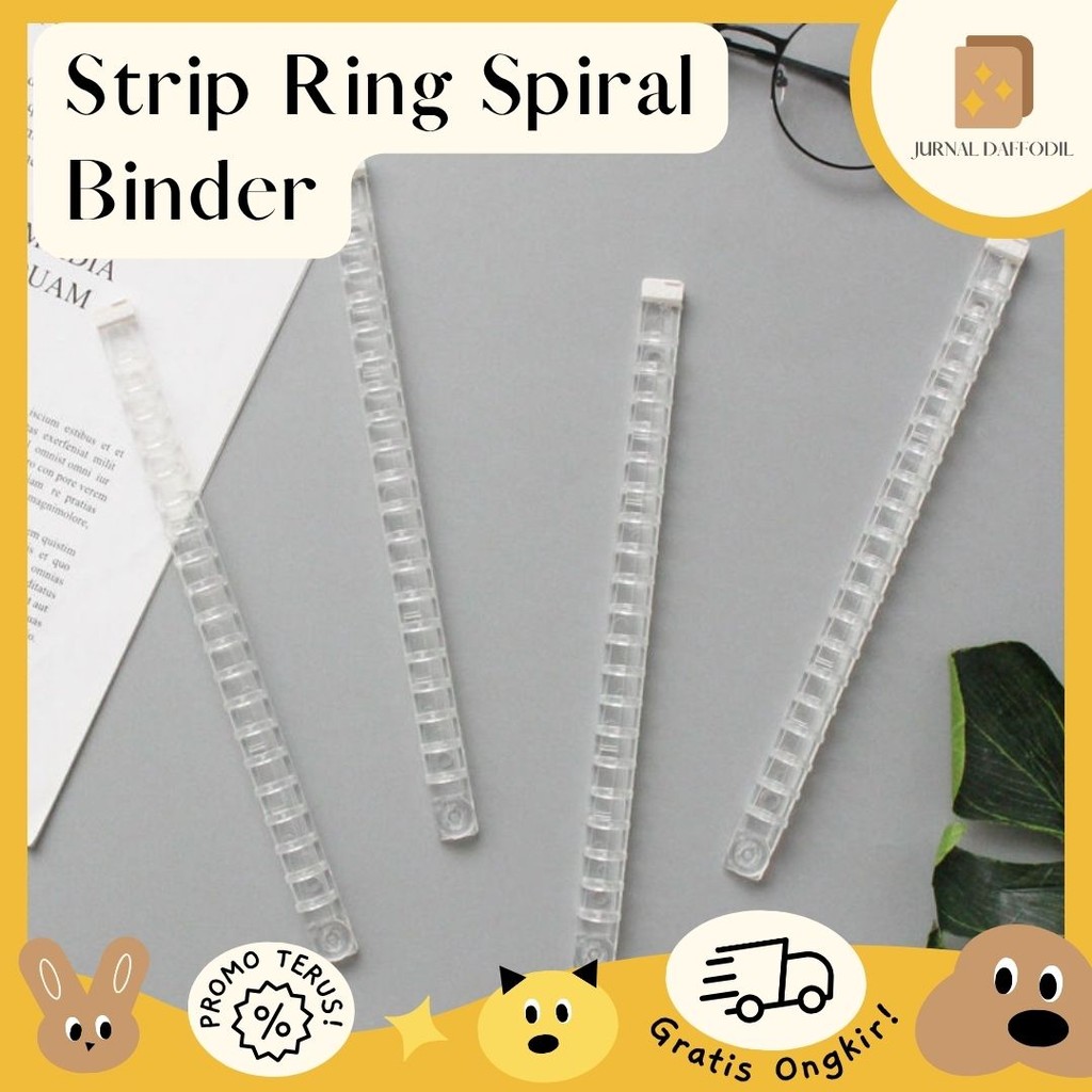 Jual Jurnal Daffodil - Strip Ring Spiral Binder Easy Binder Ring B5 ...