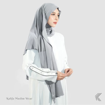 Kalifa Aylin Series Hijab Pashmina Malay Inner Curve Instan KRDMLY001