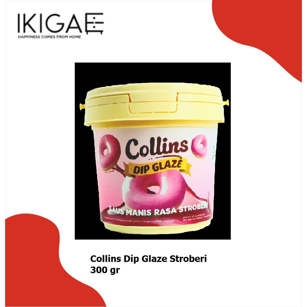 Jual COLLINS SELAI / TOPPING / ISI DONAT / KUE / ROTI / COLIN 300 GR ...