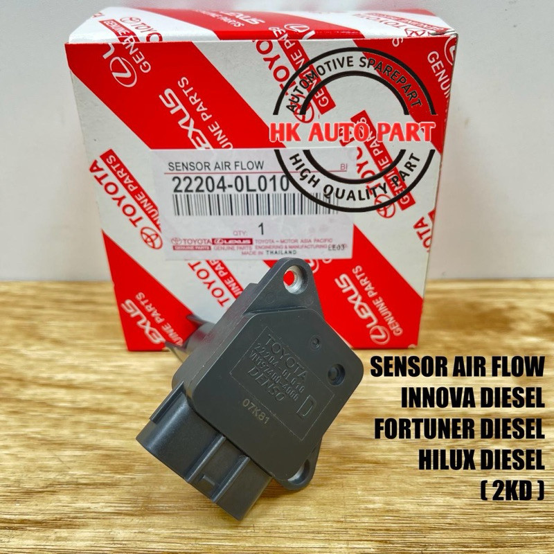 Jual SENSOR AIR FLOW MAF MAP TIPE D HILUX FORTUNER INNOVA DIESEL MESIN ...